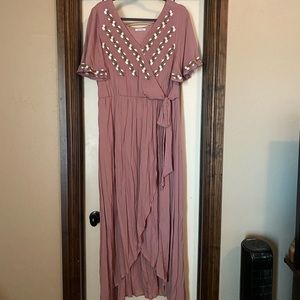 Maxi Wrap Dress